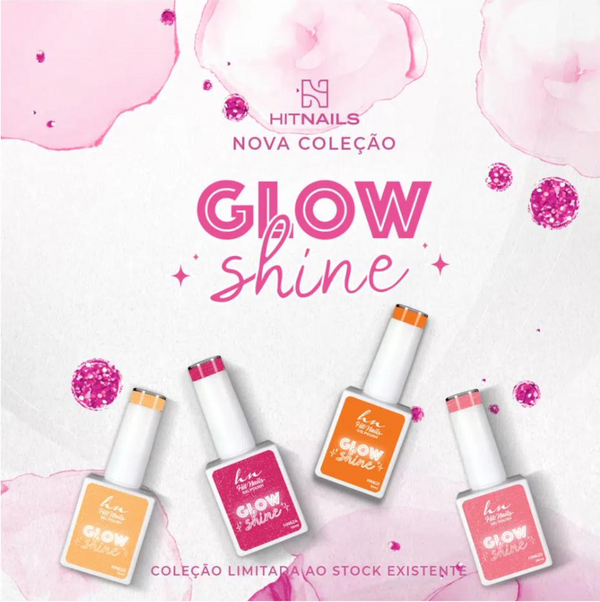 COLECCIÓN DE 4 COLORES GEL POLISH GLOW SHINE