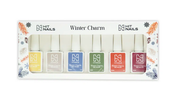 Gel Polish Winter Charm - 6 cores