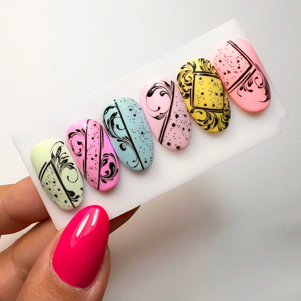 Formação Nail Art Arabescos e Cornucópias