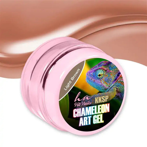 Gel de Arte Camaleón Marrón Claro