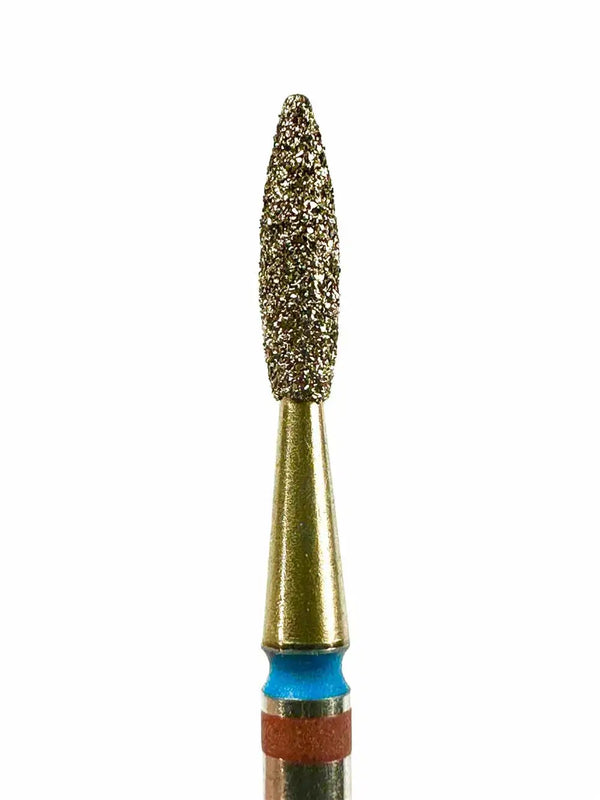 Double diamond carbide Golden Pro-Series  'Flame' Small (2,1mm)