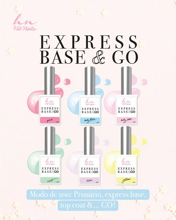 Express Base & Go - colección 6 colores