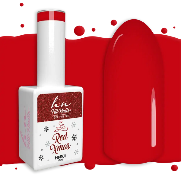 Gel Polish Rojo Navidad 10ml - HN101