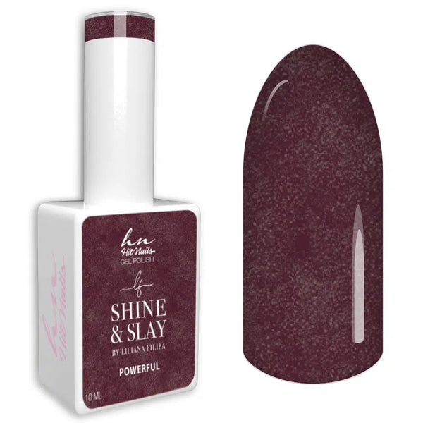 Gel Polish Shine & Slay by Liliana Filipa 10ml - Powerful HN365